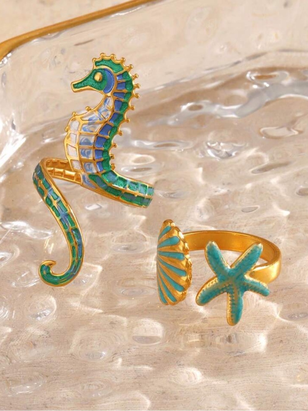 Seahorse ring #2561 - Picture 5 of 6